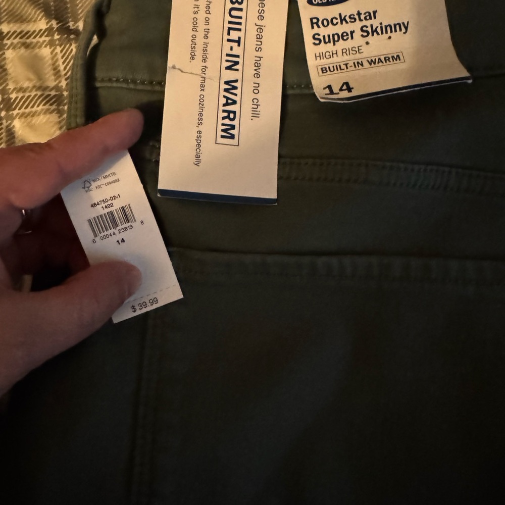 Old Navy Rockstar Super Skinny High Rise Jeans Size 14